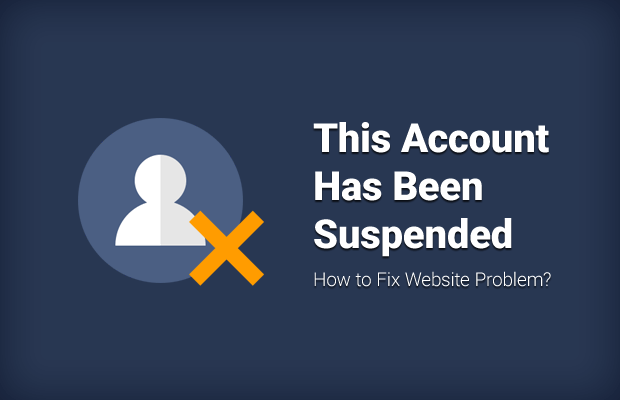 your website is suspended