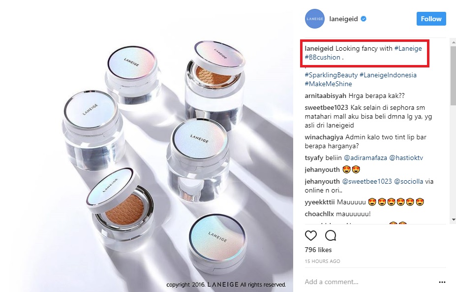 Gunakan caption untuk Postingan Instagram yang Menarik