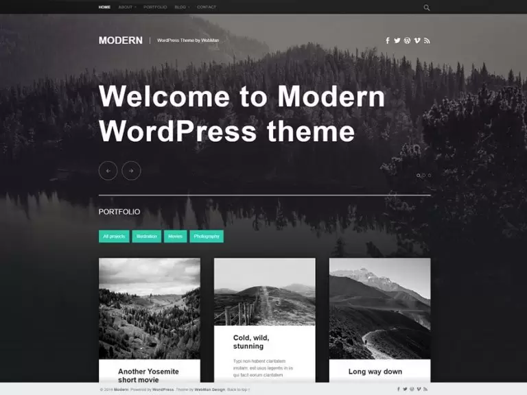 template wordpress gratis