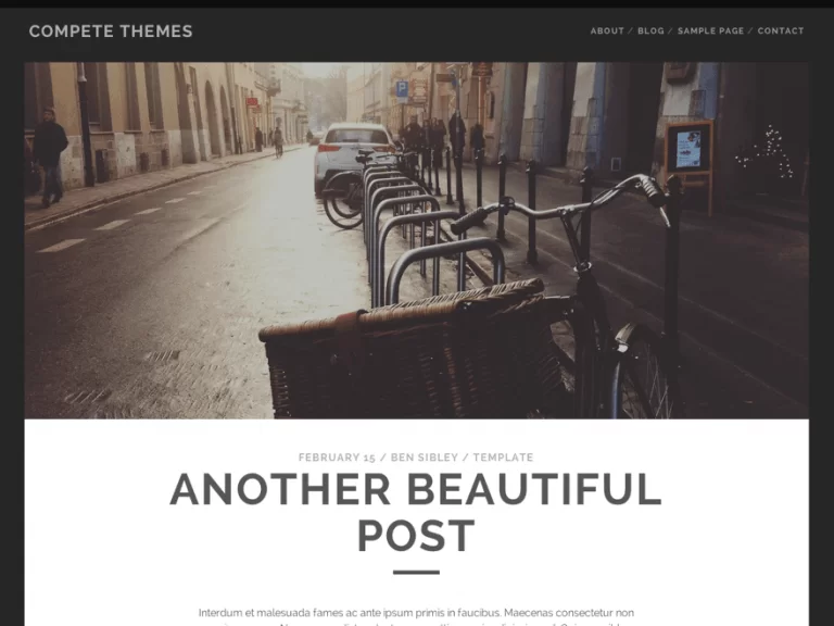 template wordpress gratis