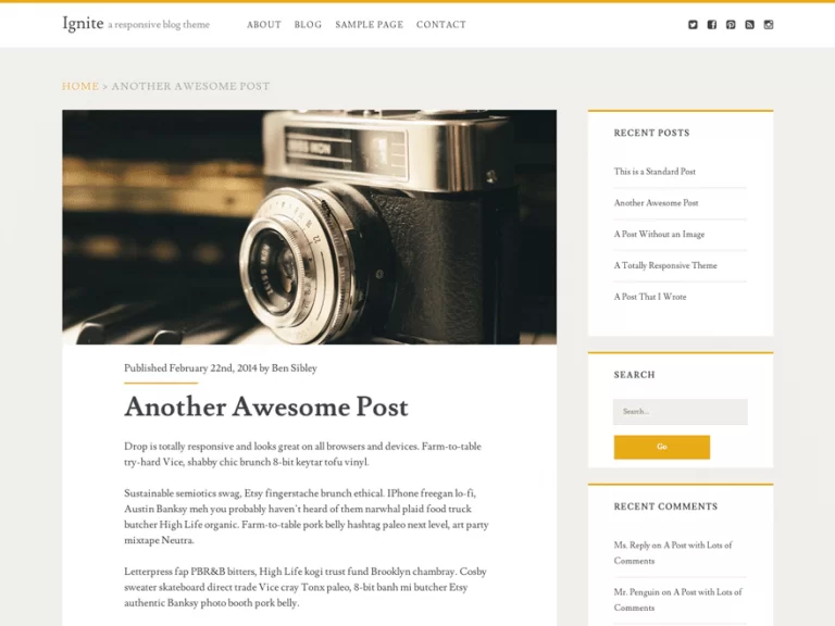 template wordpress gratis