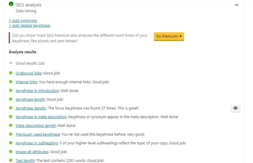 mengoptimalkan konten untuk SEO WordPress
