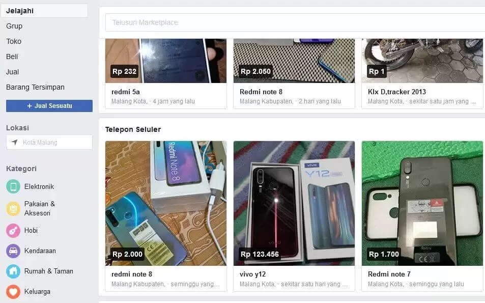 Cara Jualan di Facebook Marketplace