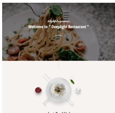 Template WordPress Food Delivery