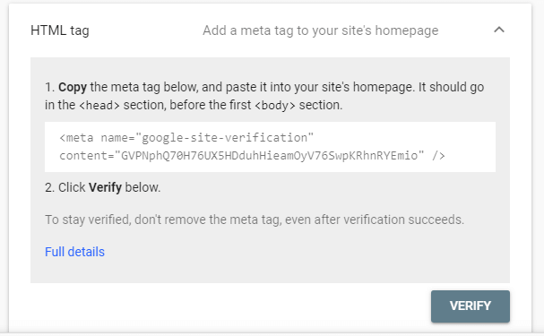 Verifikasi Domain Google Search Console