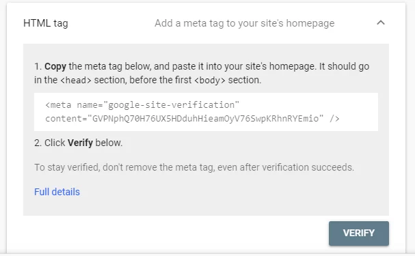 Verifikasi Domain Google Search Console
