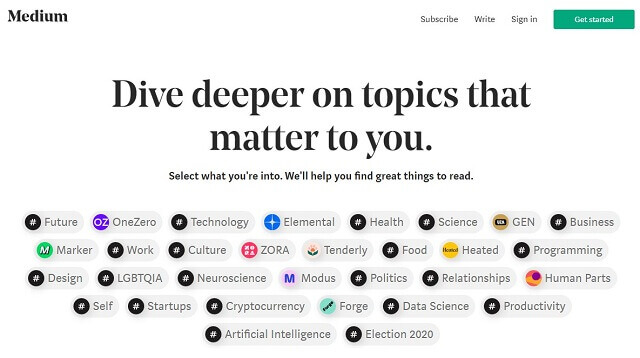 Platform Blogging Gratis