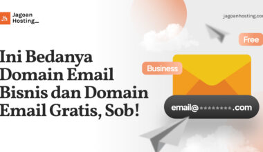 perbedaan domain email dan domain email gratis