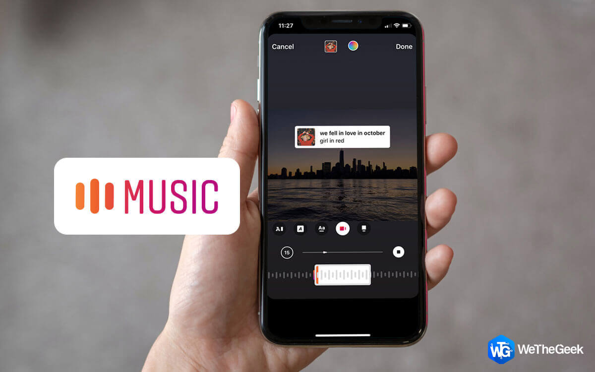 instagram music