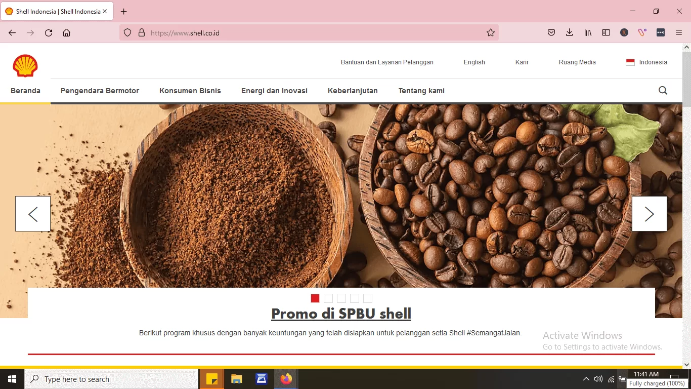 contoh website shell
