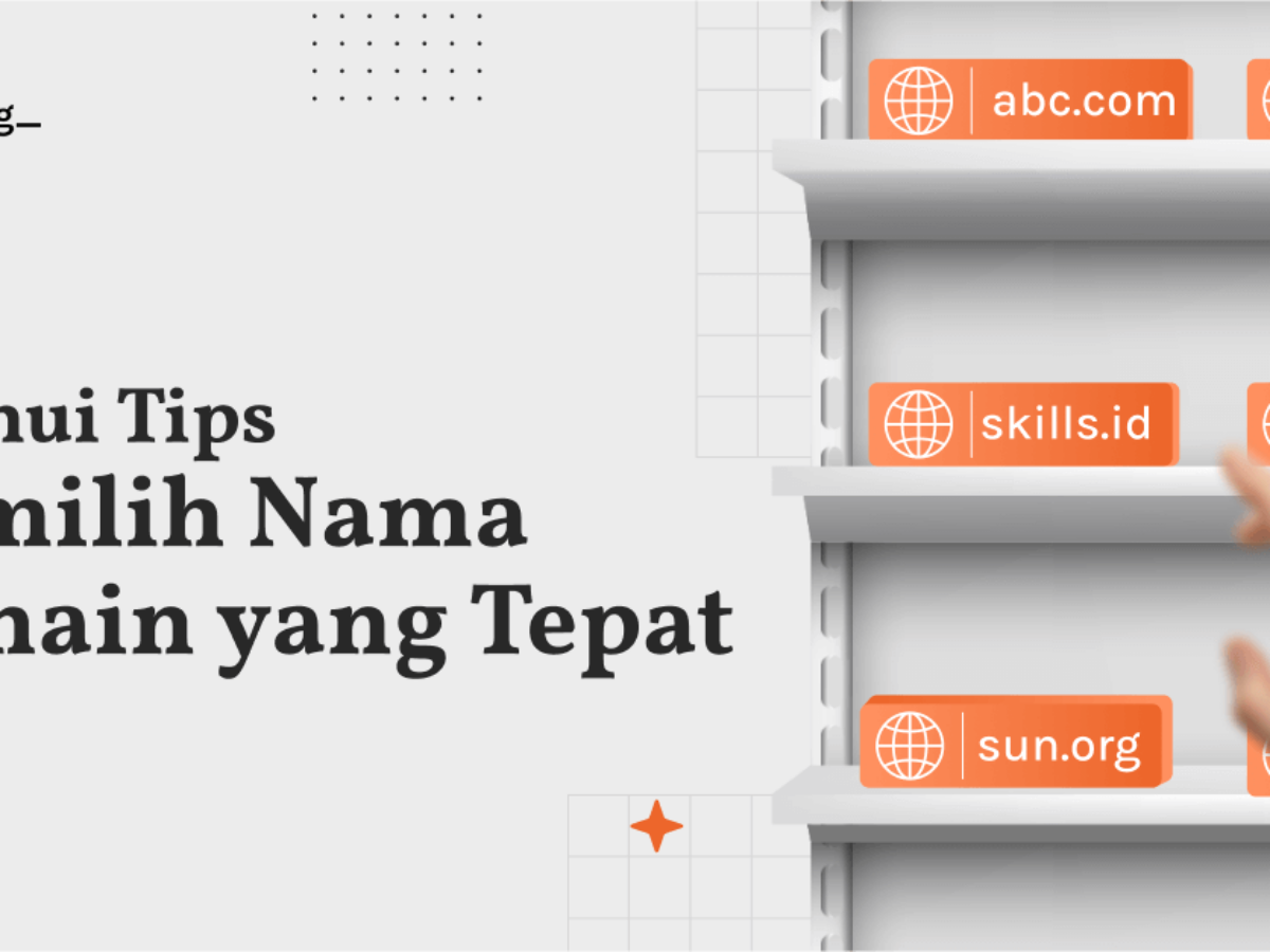 Pemilihan Nama Domain yang Sesuai