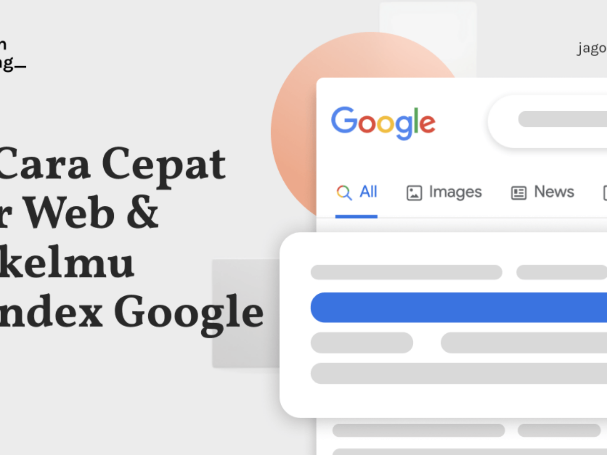 Cara Web Terindeks Google Cover