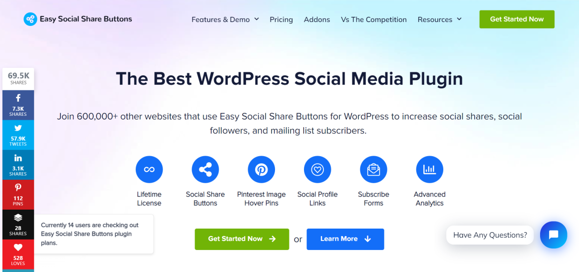 14+ Plugin Social Media untuk Wordpress Terbaik