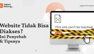 website tidak bisa diakses