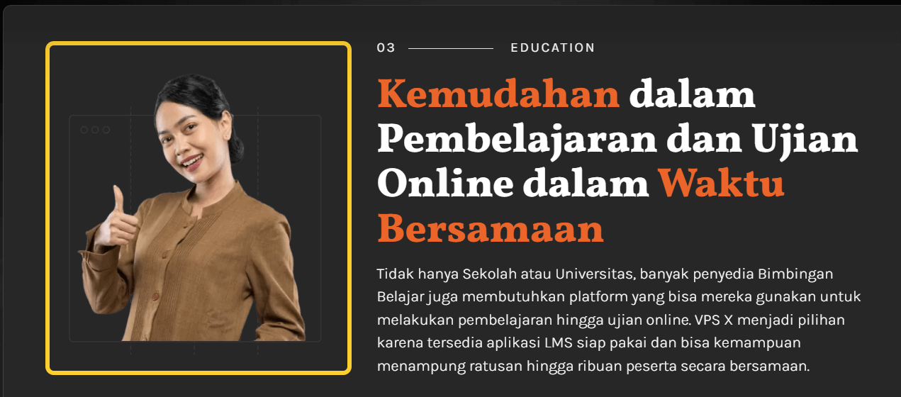 bikin server ujian online