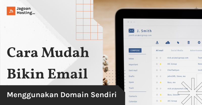 cara membuat email pakai domain sendiri