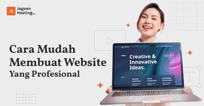 cara membuat website profesional