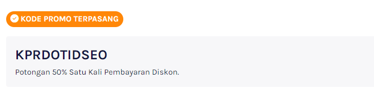 kode promo Domain .ID