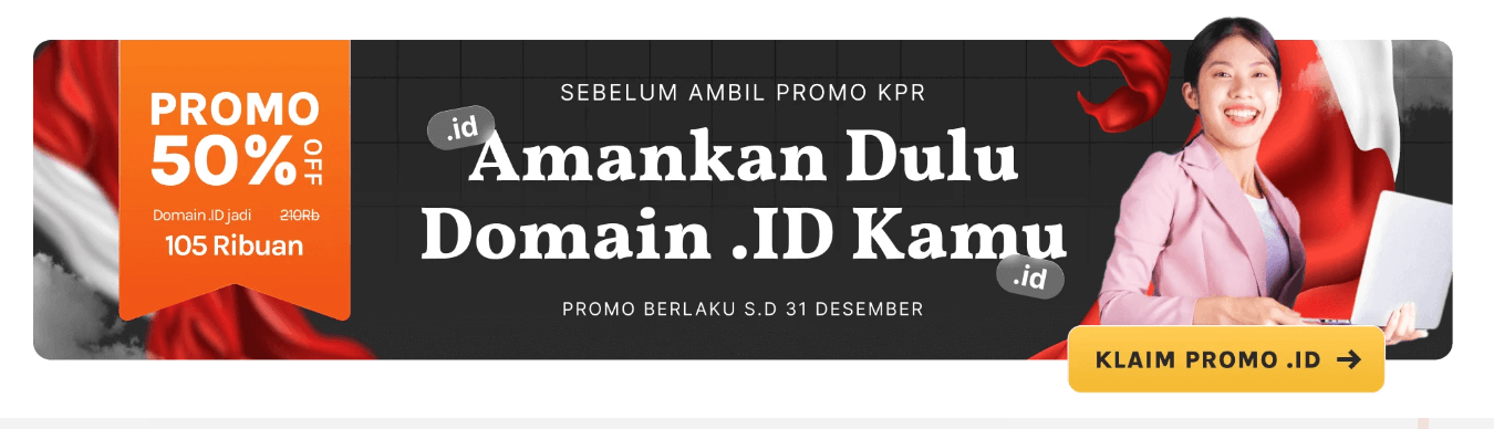 promo domain .ID