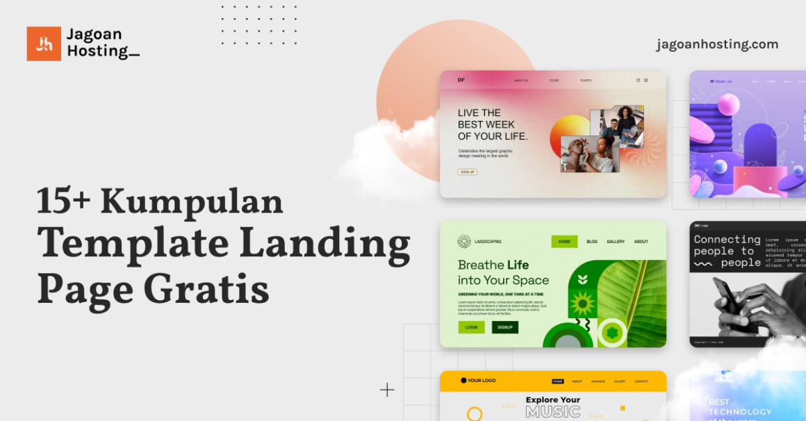 template wordpress landing page gratis