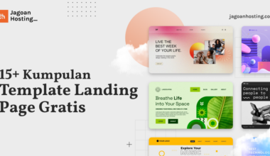 template landing page gratis