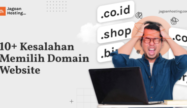 kesalahan memilih nama domain web