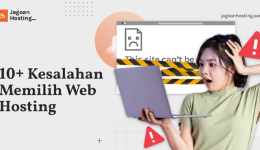 kesalahan memilih web hosting