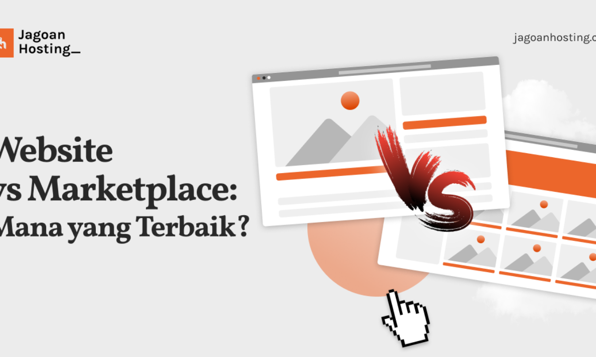 Perbandingan antara marketplace dan laman web e-dagang sendiri dalam konteks perniagaan