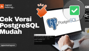 Cek Versi PostgreSQL