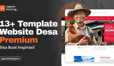 template website desa