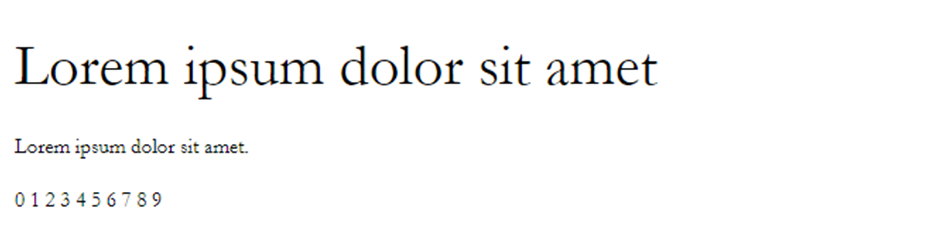 font html
