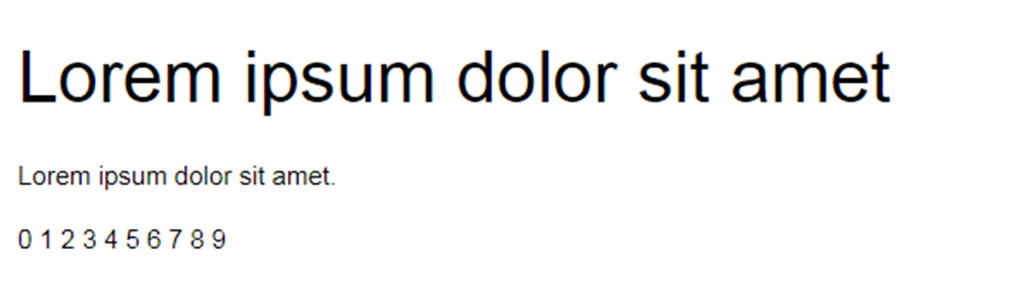 font html