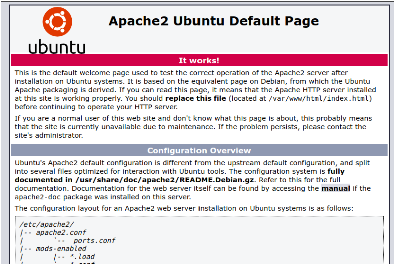 install web server