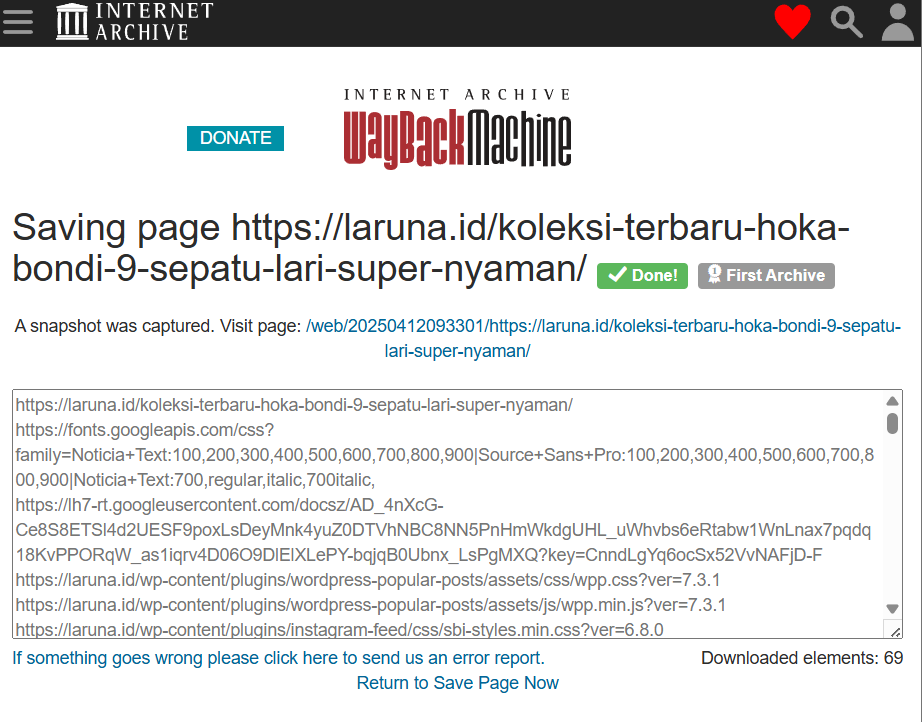wayback machine