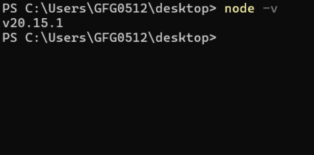 instalasi nodejs