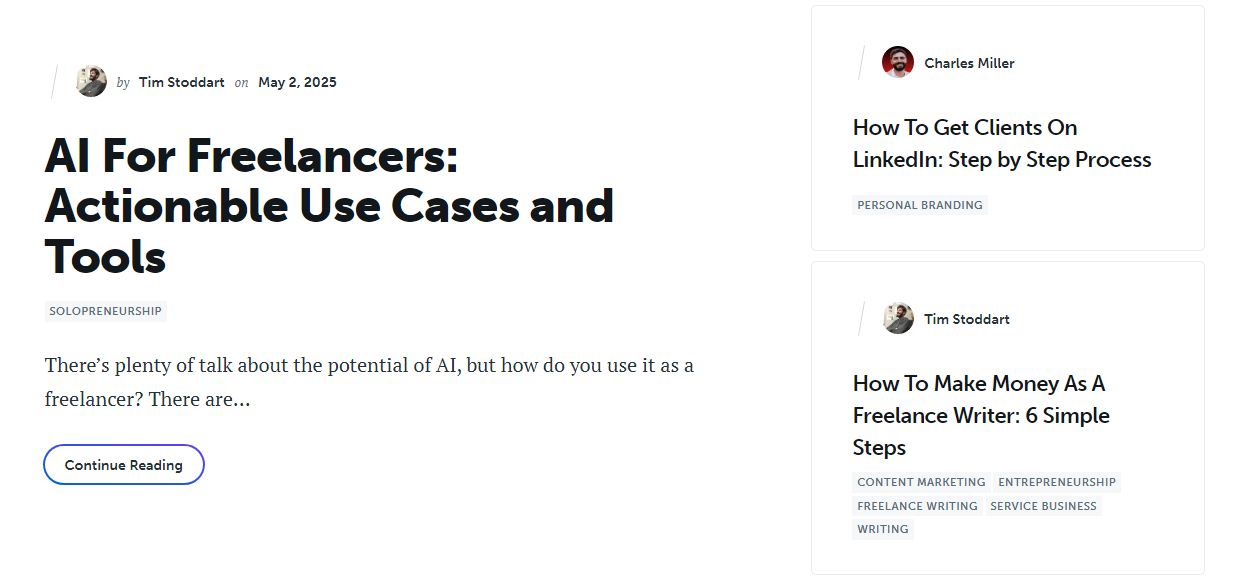 blog personal branding
