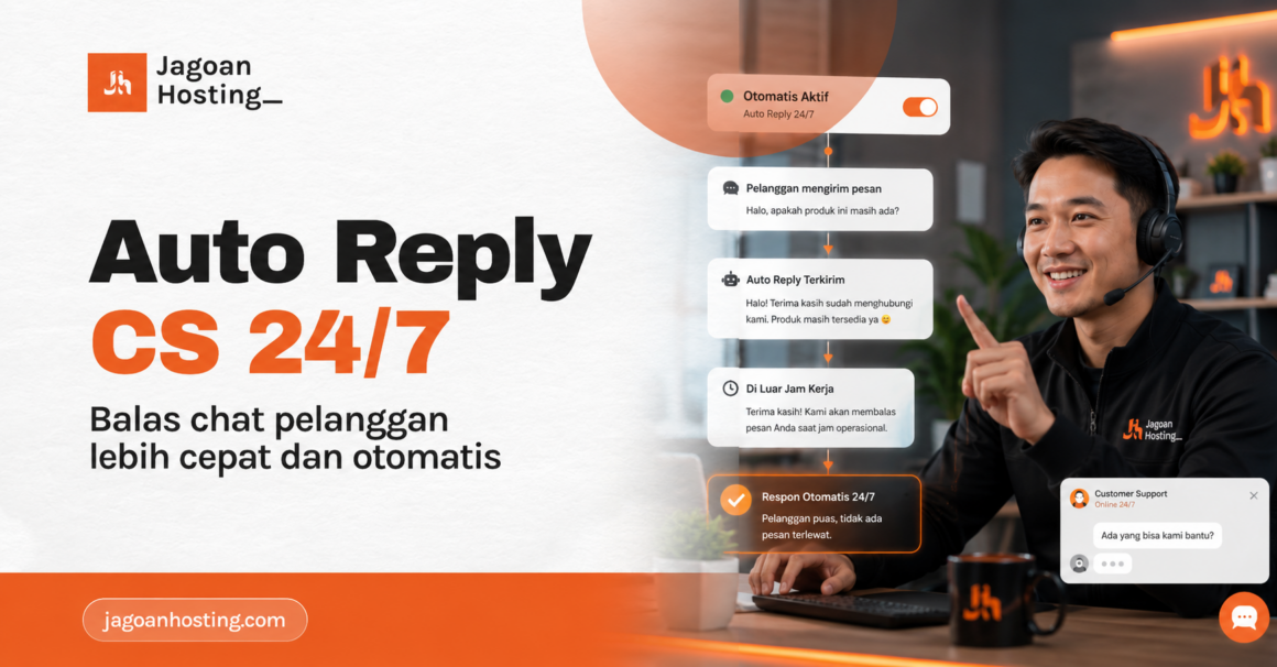 Auto Reply Tingkatkan Layanan CS, Balas Chat Otomatis 24/7