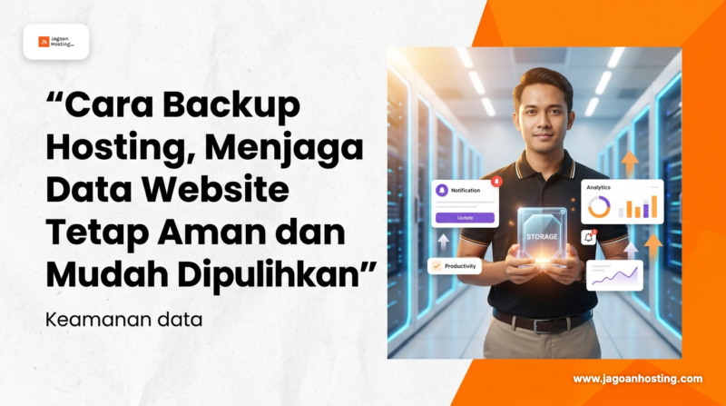 Cara backup hosting menjaga data website