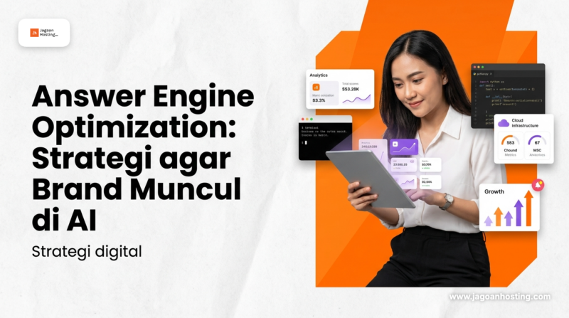 Answer engine optimization strategi agar brand muncul