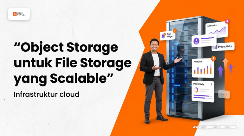 Object storage untuk file storage yang scalable