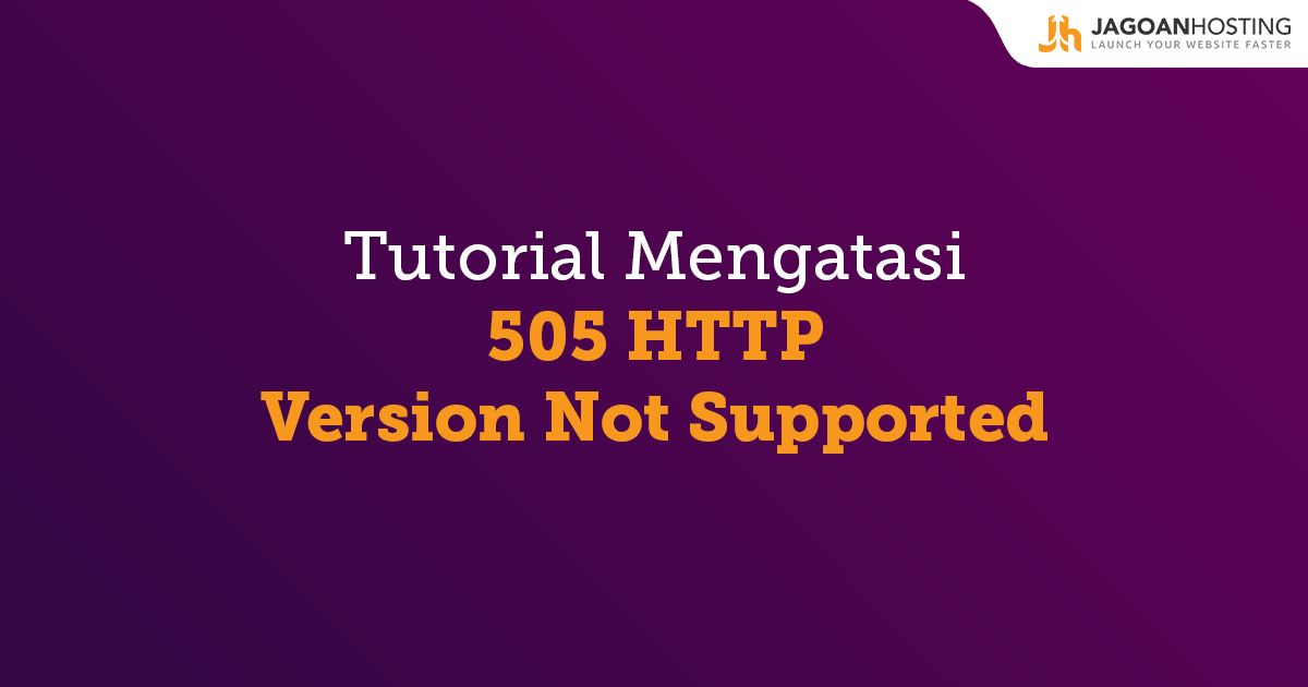 505 http version not supported