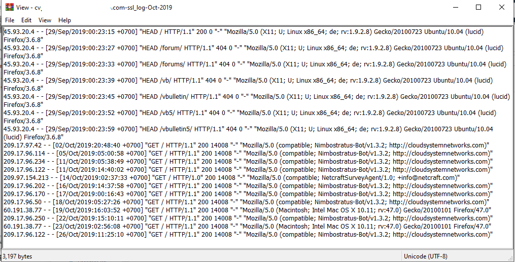 Cara Mengetahui Access Log dan Error Log