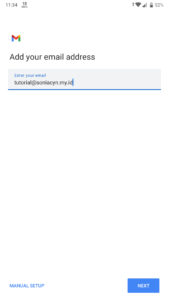 setting email hosting
