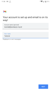 setting email hosting