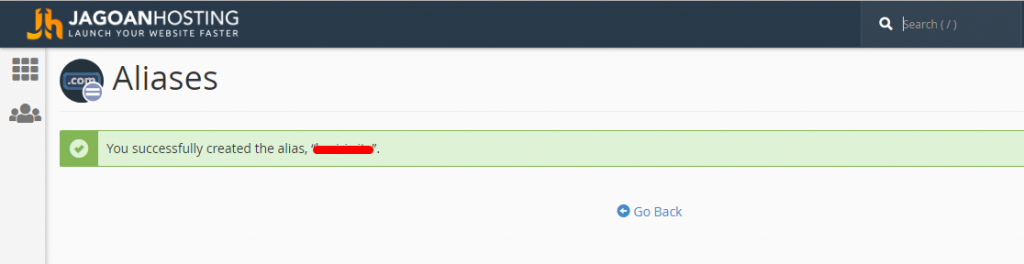Parking Domain / Aliases