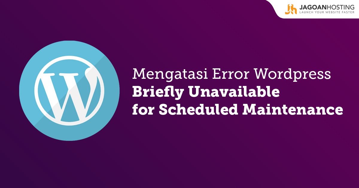 mengatasi error wordpress