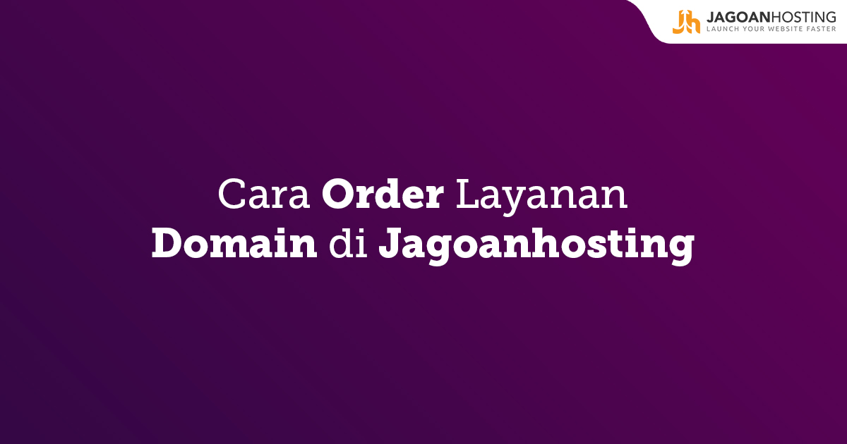 Order Layanan Domain
