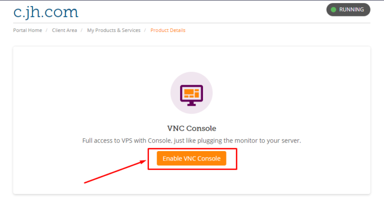 Cara Menggunakan VNC  Console pada VPS X Knowledge Base 