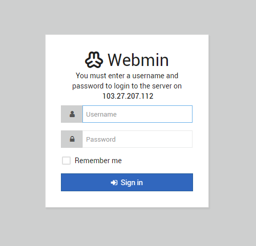Install Webmin di CentOS 7