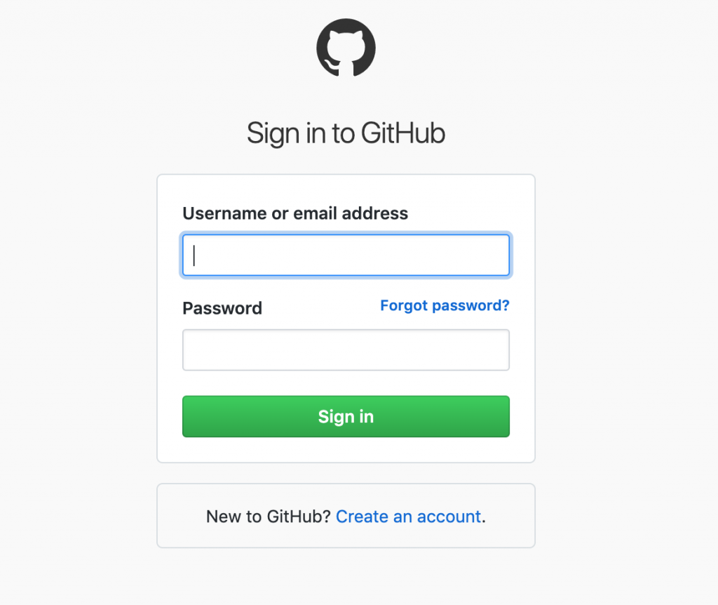 Login Page Github